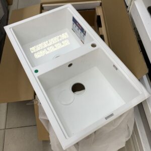 Granite sink Phoenix 860 GreySiphon, giá úp bát inox KONOX - 69