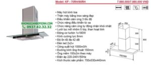 MÁY HÚT MÙI KAFF KF-FL90RH - 15 MÁY HÚT MÙI KAFF KF-FL90RH - 14