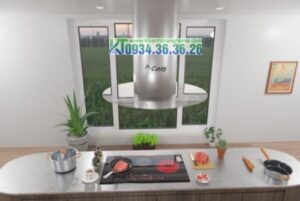Máy Hút Mùi Độc Lập Canzy CZ 350C - 16