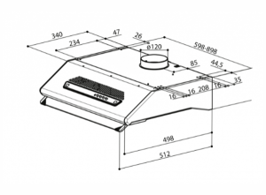 MÁY HÚT MÙI FABER 2726-90 - 3