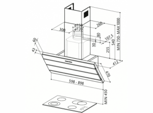 MÁY HÚT MÙI VÁT FABER ORIZZONTE PLUS - 4 MÁY HÚT MÙI VÁT FABER ORIZZONTE PLUS - 3