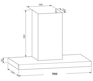 MÁY HÚT MÙI SEVILLA SV-90T2B