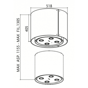 MÁY HÚT MÙI FABER CHIC - 4 MÁY HÚT MÙI FABER CHIC - 3