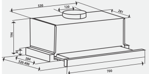 Máy Hút Mùi Giovani G-705H - 9