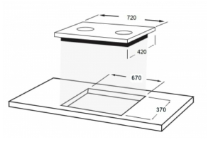 BẾP TỪ ĐÔI FABER FB-2IBG – TITANIUM - 3