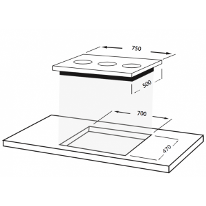 BẾP GAS KẾT HỢP ĐIỆN FABER FB-2SE - 4 BẾP GAS KẾT HỢP ĐIỆN FABER FB-2SE - 3
