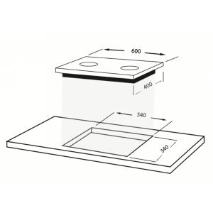 BẾP GAS ÂM FABER FB-A05G6 - 4 BẾP GAS ÂM FABER FB-A05G6 - 3