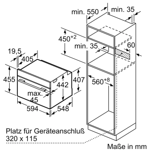 Lò hấp Bosch CDG634AB0 Serie 8 (đen) 38L - 13