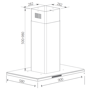 MÁY HÚT MÙI GIOVANI GH-1002 FSI - 6