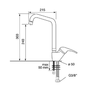 VÒI CHẬU ROSIERES CM9206 - 4 VÒI CHẬU ROSIERES CM9206 - 3