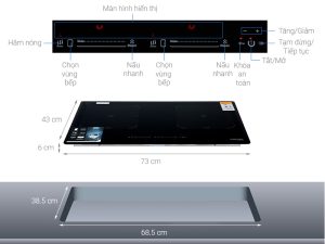 Bếp từ Kocher DI-881GE - 1 BẾP TỪ KOCHER DI-881GE