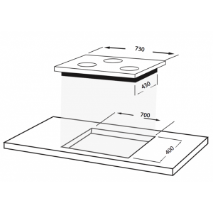 BẾP GAS ÂM FABER FB-302GST - 4 BẾP GAS ÂM FABER FB-302GST - 3