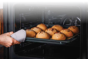 BẾP GA 4 LÒ KẾT HỢP LÒ NƯỚNG 60CM ROSIERES MQ6613VI - 4