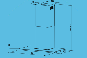 Máy Khử Mùi Ống Khói TOMATE TOM 3203-70 - 4