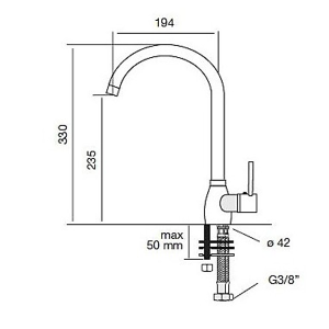 VÒI CHẬU ROSIERES CM9213 - 4 VÒI CHẬU ROSIERES CM9213 - 3