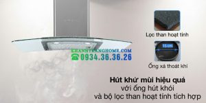 Máy hút mùi Kocher K-8990 - 3 Máy hút mùi Kocher K-8990