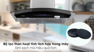 Máy hút mùi kính cong vẫy tay PRAMIE AC17-900 - 3 Máy hút khử mùi PRAMIE AC17-700