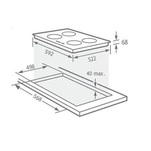BẾP TỪ GIOVANI G-44T - 1 GIOVANI G-44T
