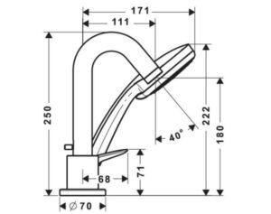 TRỌN BỘ BỘ TRỘN BỒN TẮM 3 LỖ HANSGHORE LOGIS 589.52.438 - 3