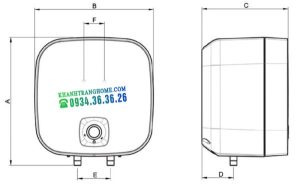 Bình nước nóng Atlantic Nano Wifi 30L - 7 Bình nước nóng Atlantic Nano Wifi 30L - 6