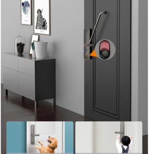 Khoá thông minh Sharp A2-B (Gray) - 13 Khoá thông minh Sharp A2-B (Gray) - 12