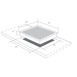 Bếp từ cao cấp CANZY CZ-ID 077EU - 1 Bếp từ cao cấp CANZY CZ-ID 077EU