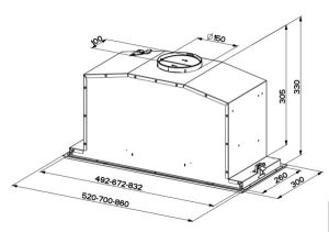 MÁY HÚT MÙI ÂM TRẦN DUDOFF PEAK S70 - 6