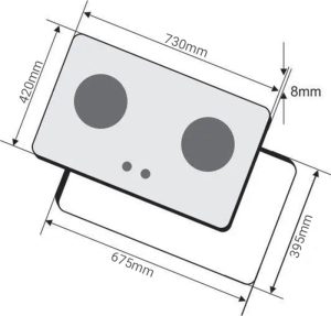 BẾP 2 TỪ GIOVANI G-1668 TTS - 1 GIOVANI G-1668 TTS