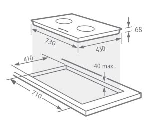 BẾP TỪ GIOVANI GC-73022TSC - 1 GIOVANI GC-73022TSC