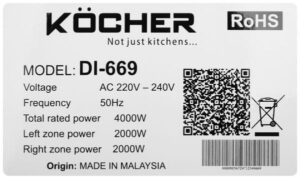 Bếp từ Kocher DI-669 - 27 Bếp từ Kocher DI-669 - 26