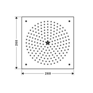 Bộ sen trần Hansghore Raindance 260/260 Hafele 589.52.674 - 4 Bộ sen trần Hansghore Raindance 260/260 Hafele 589.52.674 - 3