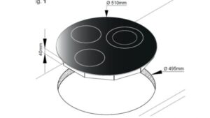 BẾP ĐIỆN 3 VÙNG NẤU DUDOFF CELADON F3BR HÌNH TRÒN - 7 BẾP ĐIỆN 3 VÙNG NẤU DUDOFF CELADON F3BR HÌNH TRÒN - 6