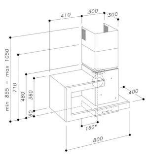 MÁY HÚT MÙI ÁP TƯỜNG DUDOFF JUNO - 7 MÁY HÚT MÙI ÁP TƯỜNG DUDOFF JUNO - 6