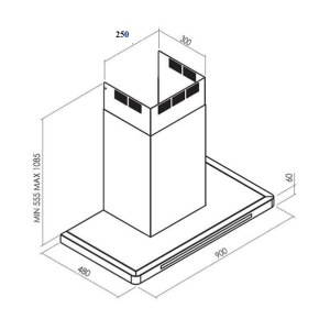 MÁY HÚT MÙI ÁP TƯỜNG DUDOFF MALTA - 7 MÁY HÚT MÙI ÁP TƯỜNG DUDOFF MALTA - 6