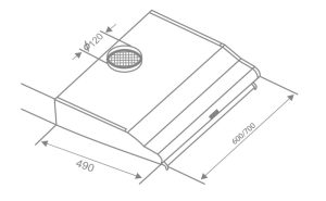 Máy hút khói cổ điển CANZY CZ C507I