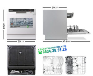 Máy rửa bát Kocher KDEU-8838 - 20 Máy rửa bát Kocher KDEU-8838 - 19