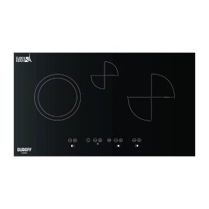 BẾP 2 TỪ KẾT HỢP 1 ĐIỆN DUDOFF MIA Z3B - 3