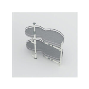 Rổ kéo góc OLLA MOVE 900mm mở trái Hafele 541.01.814 - 8 Rổ kéo góc OLLA MOVE 900mm mở trái Hafele 541.01.814 - 7