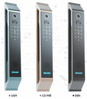 Khoá thông minh Sharp S9-V PRO Gray - 10