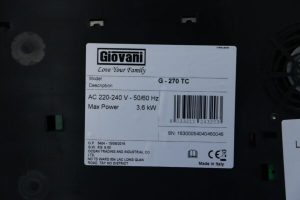 Bếp Từ Giovani G-270TC - 20
