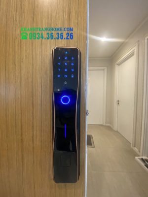 KHÓA CỬA VÂN TAY DEMAX SL668 BL - 21