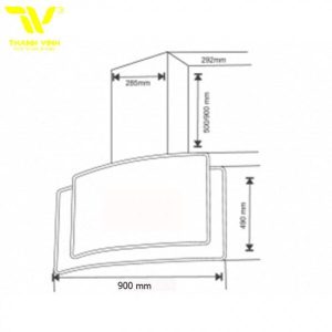 Máy Hút Mùi Giovani G-915 WG - 7