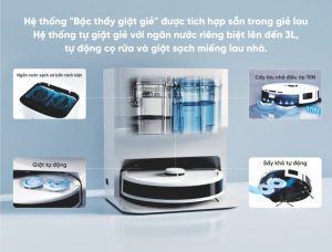 Robot hút bụi lau nhà Hubert HB-S79 - 29 Robot hút bụi lau nhà Hubert HB-S79 - 28