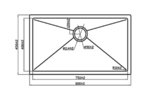 Chậu rửa chén Maadela MDS-8045DR - 4