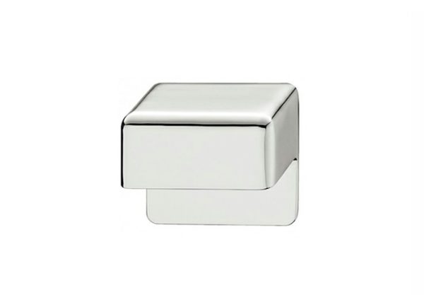 Tay nắm tủ Hafele Chrome bóng 106x40mm 110.34.294