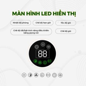 QUẠT DREAMER DHA-SSF136G ĐIỀU KHIỂN BẰNG GIỌNG NÓI - 27 QUẠT DREAMER DHA-SSF136G ĐIỀU KHIỂN BẰNG GIỌNG NÓI - 26