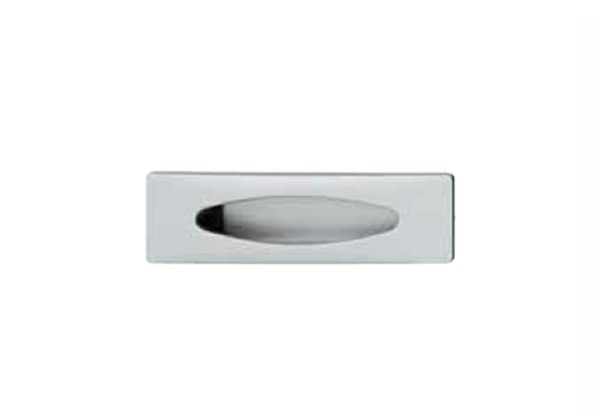 Tay nắm tủ âm Hafele màu inox 151.74.002
