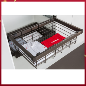 Rổ kéo lưới bằng kim loại Hafele 600mm màu nâu 807.95.141 - 7 Rổ kéo lưới bằng kim loại Hafele 600mm màu nâu 807.95.141 - 6