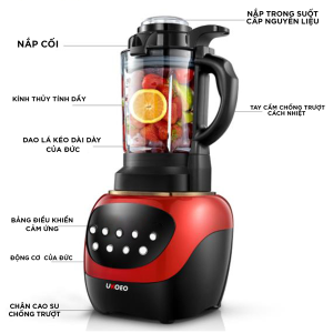 Máy làm sữa hạt đa năng Ukoeo PR6 - 6 Máy làm sữa hạt đa năng Ukoeo PR6 - 5