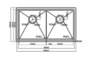 Chậu rửa chén Maadela MDS-8245FDU - 9